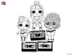 Da soul queen with her little sister. Lol Surprise Dolls Coloring Pages Print In A4 Format