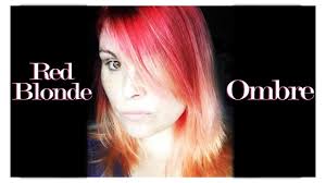 A long haircut is what makes the contrasting tones look more dramatic. Diy Red Blonde Ombre Hair How I Dye My Hair Youtube