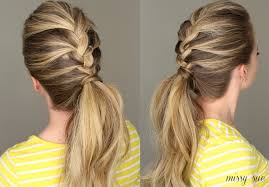 Start by taking a small piece of hair from one side and bringing it over and adding it to the inside of the other. 21 Braids For Long Hair With Step By Step Tutorials