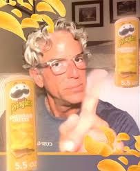 He's three cheader cheese Pringles tall |@andrewreads4you