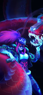 Akali League Of Legends And Dragon Artwork 1125x2436 Wallpaper Champions League Of Legends Lol League Of Legends League Of Legends