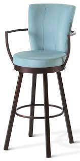 swivel bar stools with backs regarding your home comfortable high back monarch white kitchen island
