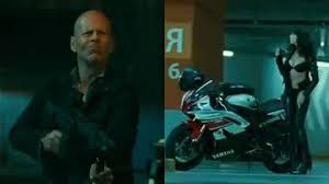 The death of the villains is a combination of tributes to die hard 1 and 3, involving a spectacular flailing fall, being chopped to pieces by a spinning motor and an worf: Action Babes And Terrorism Watch The Full Trailer For I A Good Day To Die Hard I 9celebrity