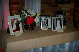 Gone But Not Forgotten Memorial Table Frazier Alumni Pavilion Top Tier Catering Reception Decorations Memory Table Table Decorations