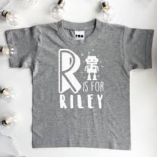 Unique Personalised Gifts Website Is Coming Soon Personalized Gifts For Kids Personalized Shirts Boys T Shirts
