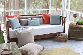 Don't give yourself a hard time with uncomfortable patio furniture. Porch Daybed Swing Cushions And Pillows Traditional Porch Other By Cushion Source Houzz
