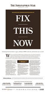 Here are the loation coordinates of indianapolis: Indiana Religious Freedom Law Editorial Says Fix This Now Time