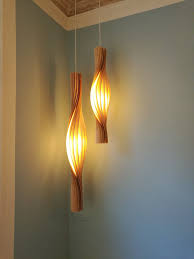 pin by patou zekri on deco maison wood lamps bamboo light wood pendant light