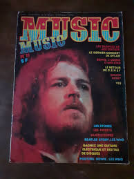 Music-Music #11 magazine vintage 70s Joe Cocker David Bowie very rare
