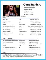 Actor Resume Template Gives You More Options On How To Write Your Actor Resume Rightly And Incredibly To E Acting Resume Acting Resume Template Resume Template