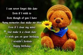I wish you a good year ahead dear, happy birthday in advance to you. Birthday Wishes For Ex Girlfriend Page 9