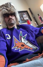 Free shipping free shipping free shipping. Shane Doan And Paul Bissonnette Showing Off The Beautiful Yotes Reverse Retro Jerseys Hockey Snipers