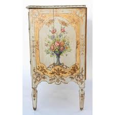 Italian Hand Painted 18th Century Venetian Buffet For Sale Image 3 Of 8 Painted Furniture Painting Wooden Furniture Rustic Living Room Furniture