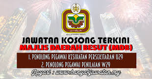We also provide singapore, indonesia, australia job career opportunities for malaysian. Jawatan Kosong Di Majlis Daerah Besut Mdb 2 February 2017 Kerja Kosong 2021 Jawatan Kosong Kerajaan 2021