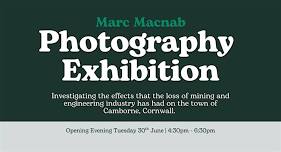 Marc Macnab - Photo Exhibition Opening Night
