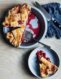 Classic Lattice Top Sour Cherry Pie Brooklyn Supper Recipe Sour Cherry Pie Food Processor Recipes Cherry Pie