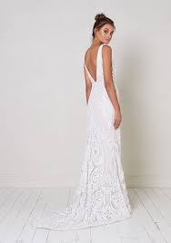 Halle By Jane Hill Modern Romantic Wedding Dresses For The Modern Bride Who Loves A Touch O Clean Wedding Dress V Neck Wedding Dress Wedding Dress Low Back