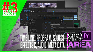 Unlimited ae and premiere pro templates, videos & more! Panel Area Adobe Premiere Pro Cc 2018 Time Line Program Source Effects Controls Audio Meta Data Youtuberid