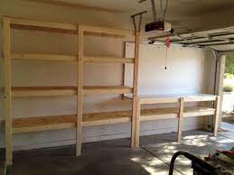 Diy 2×4 storage shelves, plans include a pdf download, material list, drawings, and measurements. 101 Garage Organization Ideas That Will Save You Space Mr Diy Guy Garage Storage Shelves Garage Shelving Garage Work Bench