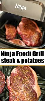 Ninja Foodi Grill Review In 2020 Air Fryer Recipes Healthy Air Fryer Recipes Vegetarian Steak Potatoes