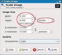 Finally we get the answer, there are 0.01041666666667 inches in a pixel. 4 2 Change The Size Of An Image Scale