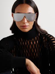 Oscar De La Renta Holly Audrey Large Sunglasses In Brown