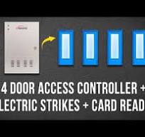 FPC-6570 Four Doors Access Control TCP/IP RS485 Wiegand ...