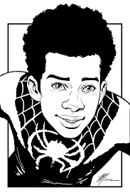 Materials listed below 👇30 hours to completematerials. Miles Morales Spider Man Into The Spiderverse By Travis G Moore Digital Commission In Matt Todd S Commissions Comic Art Gallery Room