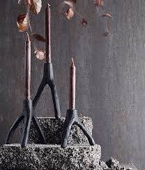 Frog candle holder tea light metal silvertone animal figure set of 2. Candle Holder Aion S Black Www Muubs Com Trimit