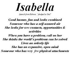 The Best And Most Beautiful Things In The World Meaning Isabella My Daughter I Think This Is The Most Beautiful Name I Have Ever Heard Meaning Of My Name To My Daughter Names With Meaning