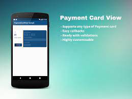 Using cardview you can represent the information in a card manner with a drop shadow (elevation) and corner radius which looks consistent across the platform. Github Manojbhadane Paymentcardview Custom Credit Debit Card View
