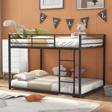 We did not find results for: Euroco Full Metal Low Bunk Bed With Ladder Black Walmart Com Walmart Com