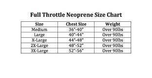 full throttle mens hinged rapid dry flex back life vest