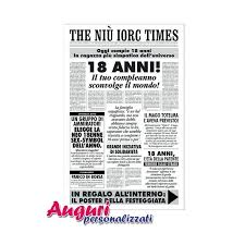 Biglietto Compleanno Auguri Giornale 18 Anni Amica Jpg 800 800 Compleanno Buon Compleanno Biglietto