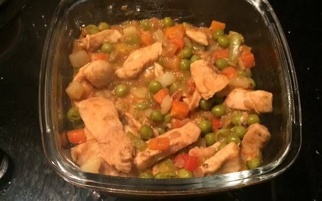 Chicken with Peas