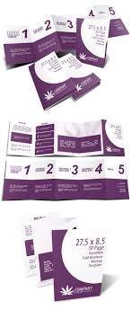 5 Panel 5 5 X 8 5 Accordion Fold Brochure Mockup Cover Actions Premium Mockup Psd Template Brochures Mockups Brochure Accordion Fold