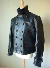 Pegasus Double Breasted Luftwaffe He Double Breasted Or Doppelreihiger Luftwaffe Style Was Made Famo Leather Jacket Men Leather Coat Jacket Durable Clothing
