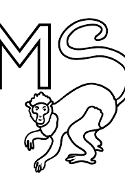 Kids love filling the coloring sheets of super mario with vibrant colors. English Letter M Coloring Pages Free Online