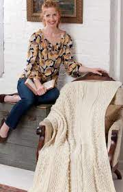 Unfortunately i couldn't add a picture in as it wouldn't accept it! Knitting Patterns Galore Isle Of Aran Throw