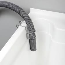washing machine drain hose holder for
