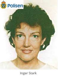 VEM MÖRDADE INGER? Den 29 november 1990 klockan 07:25 hittades 43-åriga Inger  Stark under Klaraborgsbron i Karlstad. Inger hade dödats genom yttre våld.  Har du information, kontakta oss: E-post:  kalla-fall.region-bergslagen@polisen.se Tipsformulär: via