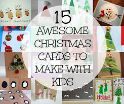 To make, start with two pieces of cardstock: 15 Awesome Christmas Cards To Make With Kids You Baby Me Mummy