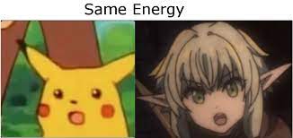 Pikac I Mean High Elf Archer Is Best Girl Surprised Pikachu Pikachu High Elf Pikachu Memes