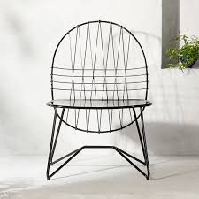 Modern Outdoor Chairs For The Patio Or Balcony Cb2 In 2020 Metal Outdoor Chairs Outdoor Chairs Modern Outdoor Chairs