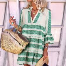 Beach Time Loose Casual Dress Zovias In 2020 Casual Dress Mini Dress Casual Casual Summer Dresses
