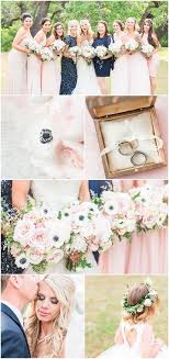 Take a look at the best blush wedding flowers in the photos below and get ideas for your wedding!!! Have Moms Wear Light Pink And Bridesmaid Light Blue Blue Wedding Bouquet Navy Wedding Bouquet Navy Wedding Flowers