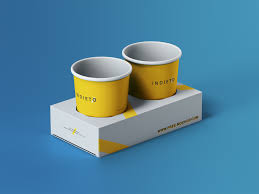 Download Paper Cup Holder Free Mockup Free Mockup