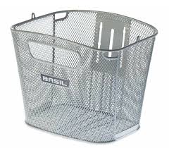 Basil Bold Silber Fahrradkorb Festmontage Gunstig Kaufen Ebay