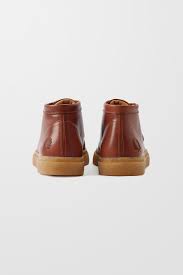 Fred Perry Dawson Mid Oil Pull Up Leather Boot