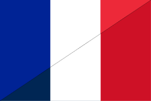 The national flag of france is a tricolor flag with vertical bands of blue, white, and red. Flag Of France Wikipedia